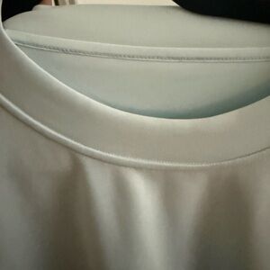 Brushed Softstreme ice blue crop Lululemon sweatshirt size 8 worn once